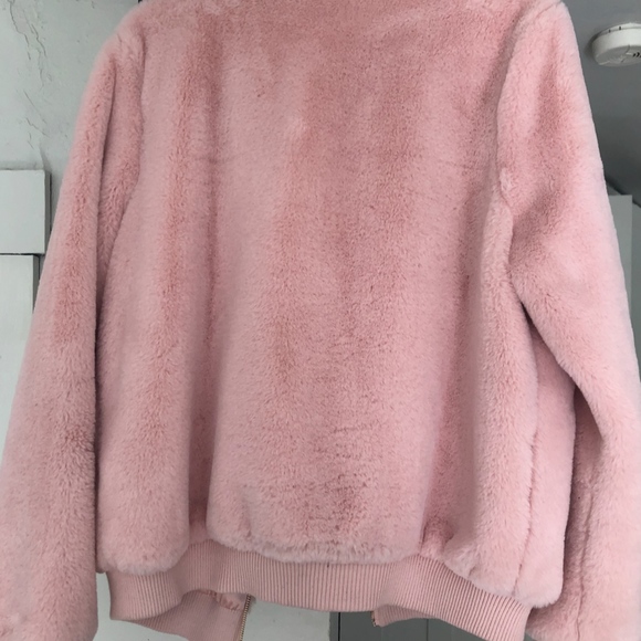 Pink Fuzzy Jacket - Picture 2 of 4